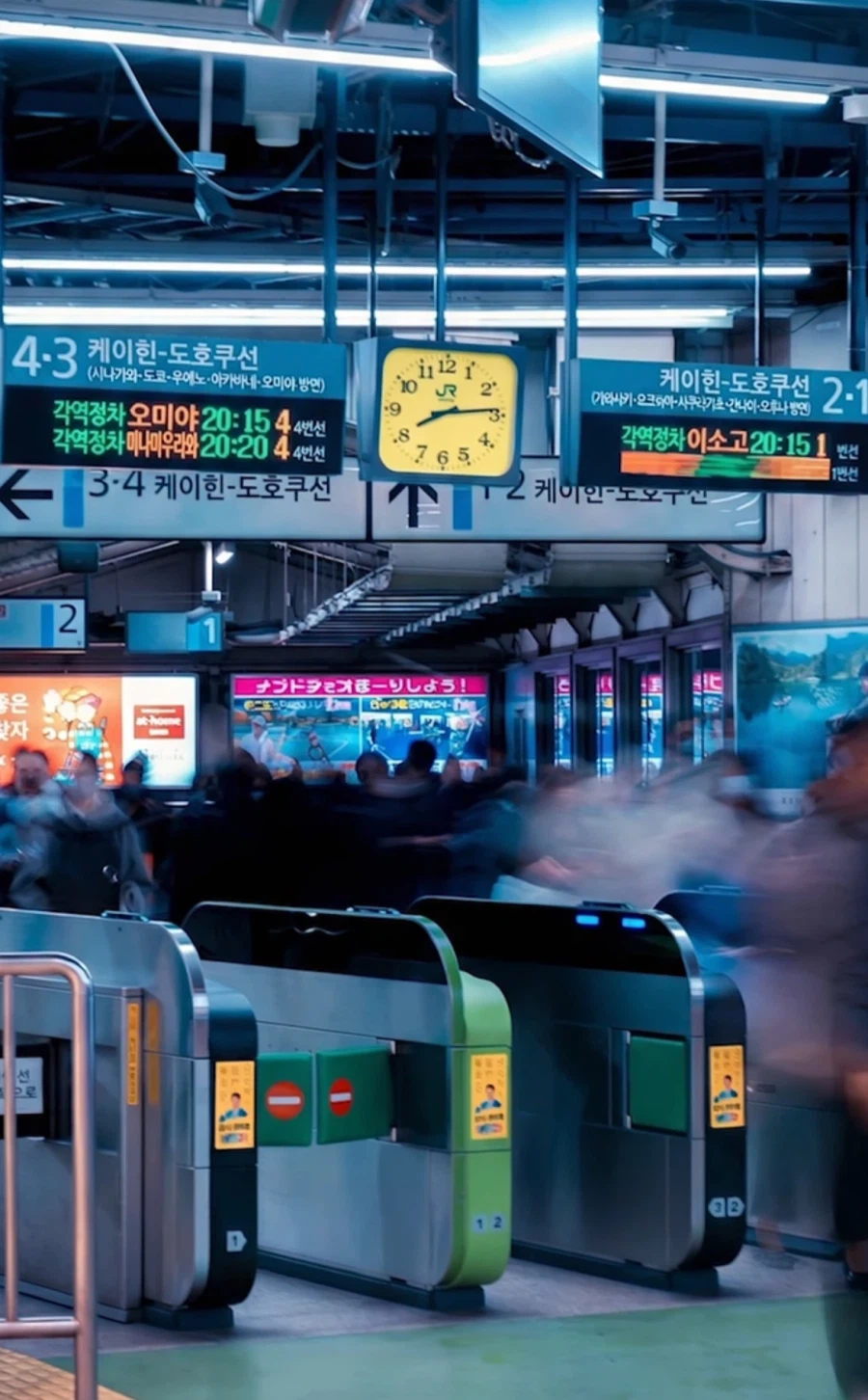 간판 한글화한 일본 길거리_4.webp