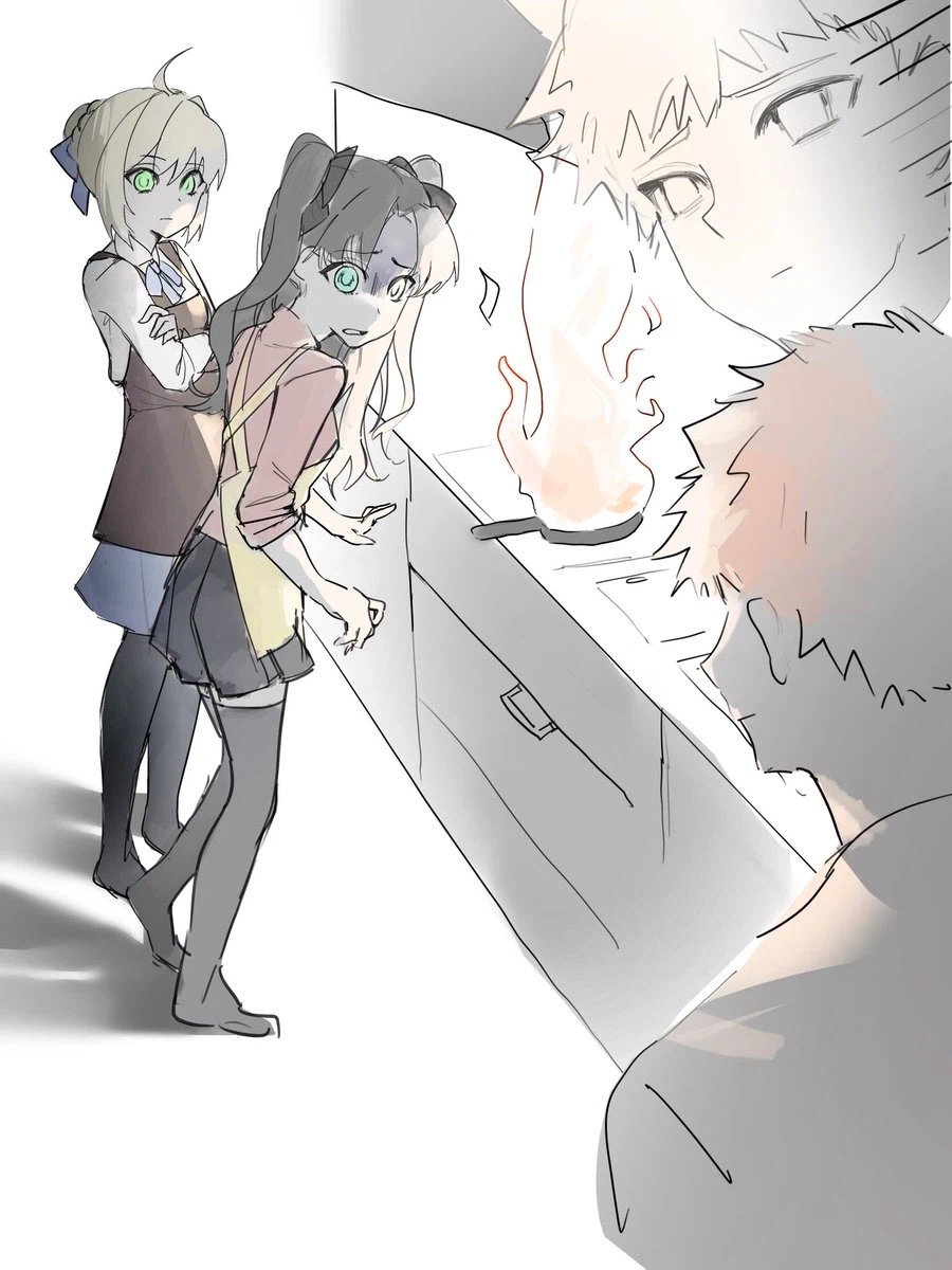 페이트) 왜 불이 난거냐_1.webp