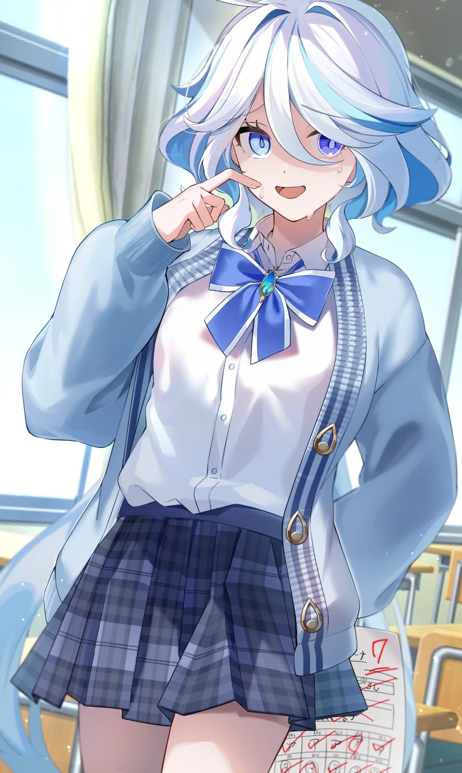 시험 다 찍어서 7점 받은 푸리나_1.webp