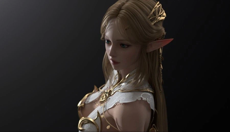 엔씨 리니지중 엘프 캐릭은 이뻐서 좋았는데_1.webp