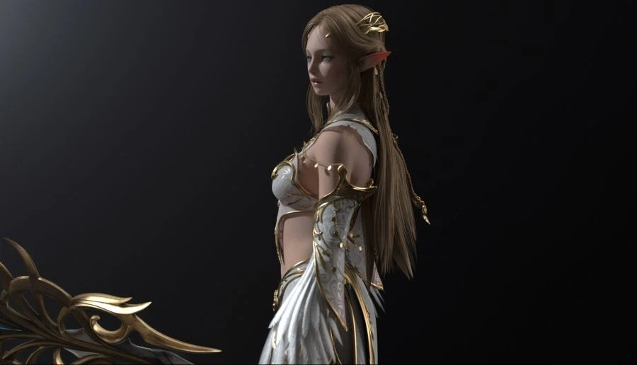 엔씨 리니지중 엘프 캐릭은 이뻐서 좋았는데_2.webp