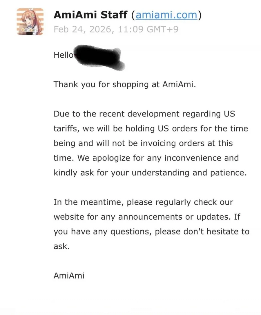 아미아미가 미국 관세로 인해 미국 주문 접수 중지_2.webp