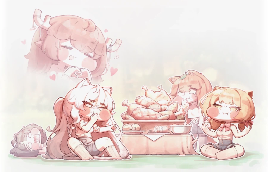 트릭컬)명절음식 챙겨주는 디아나_1.webp