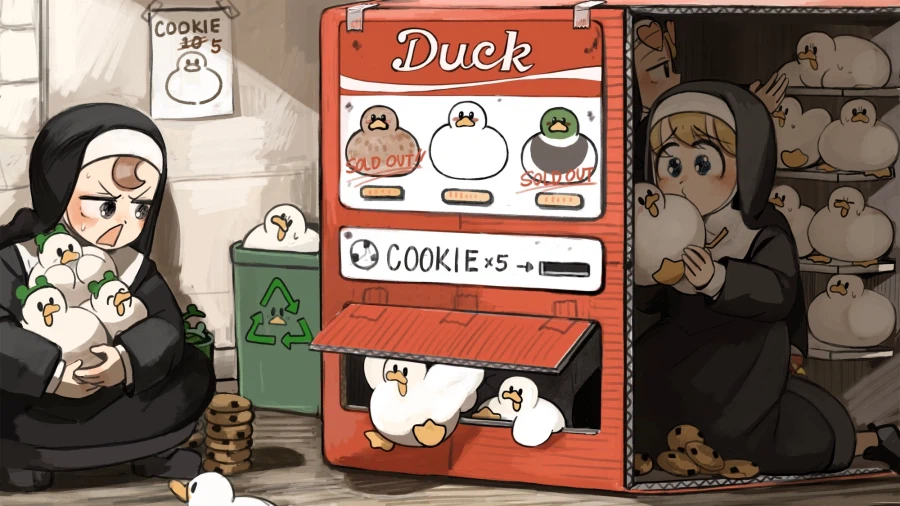 수녀들과 오리 자판기_1.webp