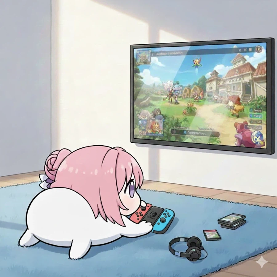 게임하다 귤 까먹는 도로롱_1.webp