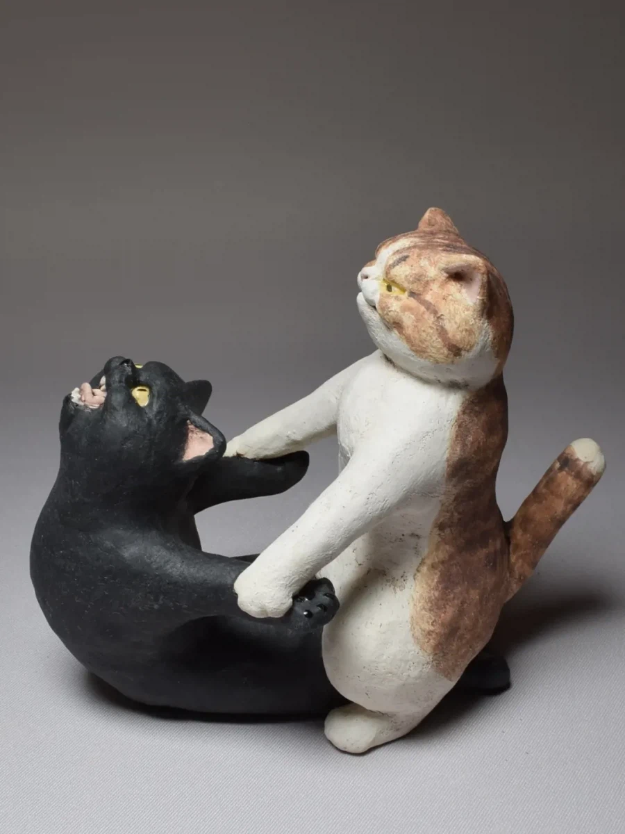 지점토 장인의 고양이 작품..._3.webp