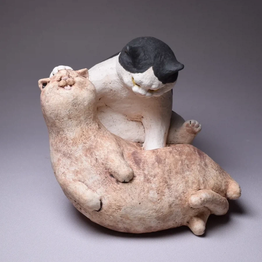 지점토 장인의 고양이 작품..._5.webp