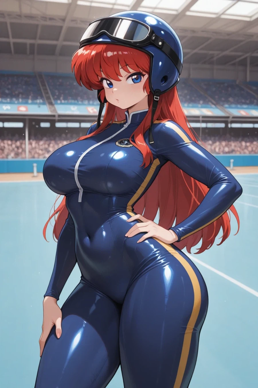 AI) 동계 올림픽 선수로 나온 여자 란마_6.webp