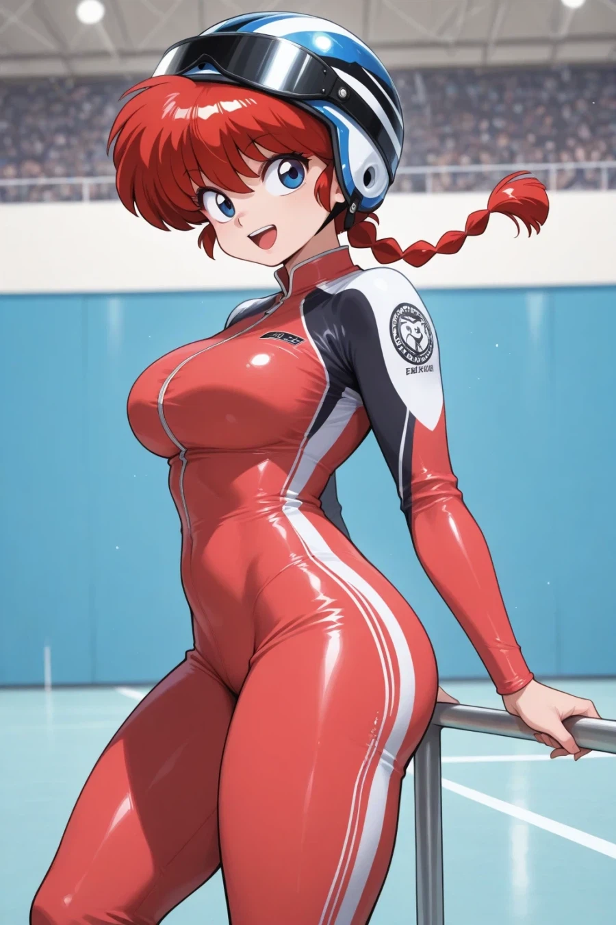 AI) 동계 올림픽 선수로 나온 여자 란마_16.webp