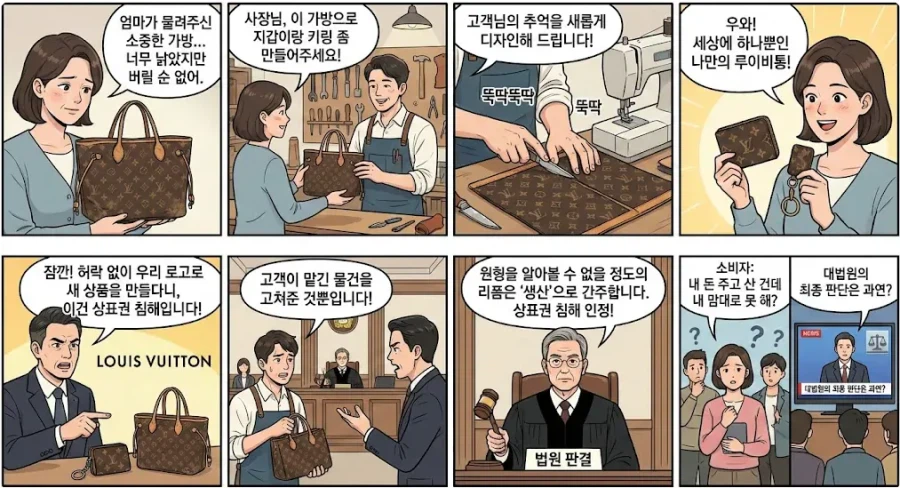 세계가 주목 하고있다는 루이비통한테 소송당한 강남 수선집 결말_1.webp