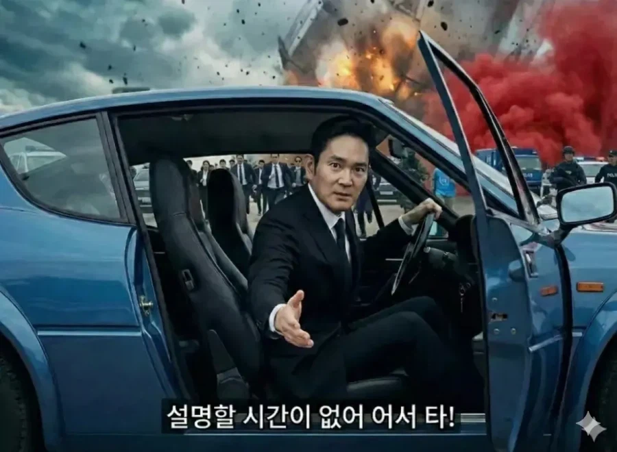 썬글라스 벗은 이재용회장 ㄷㄷ_1.webp