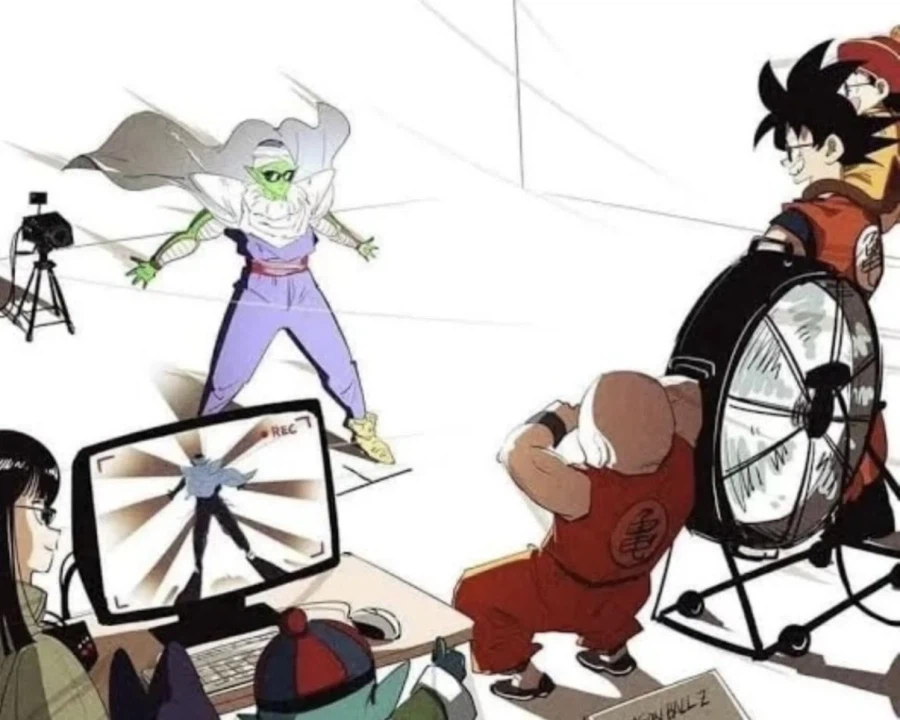 드래곤볼 Z 촬영장 모습_3.webp