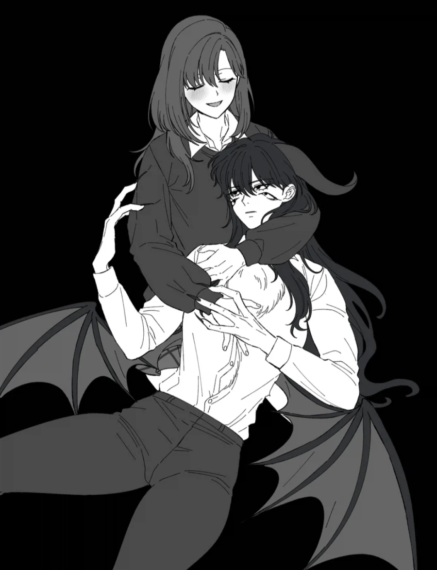 평범한 인간과 사귀는 다중인격 인외 아가씨_5.webp