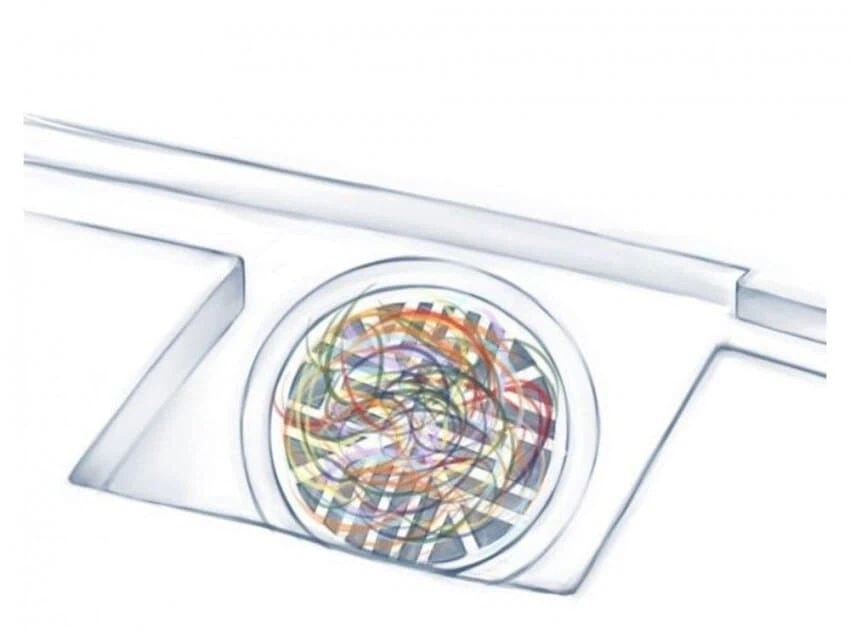 하렘물 주인공 집 샤워부스 개수구 특징_1.webp