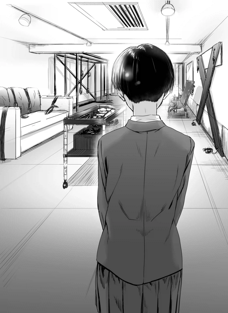 처음사귄 여자친구와 러브호텔에 왔다_1.webp