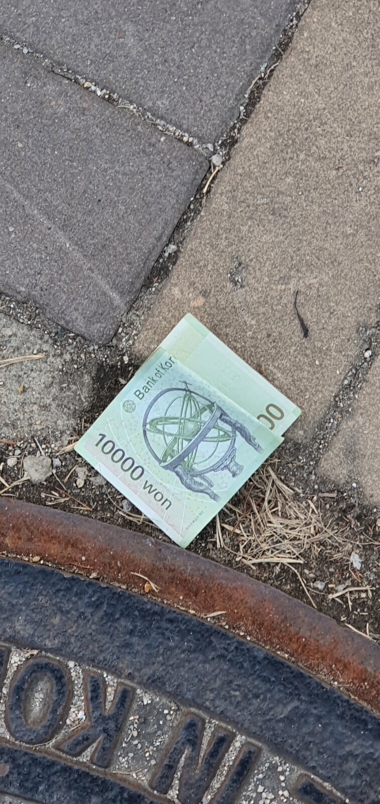 길에서 돈 줍는 금액대 별 반응 차이_1.jpg