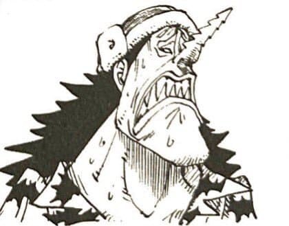 Q. 징베가 루피네 해적단에 가입한 사실을 알게 된 아론의 표정_1.jpg