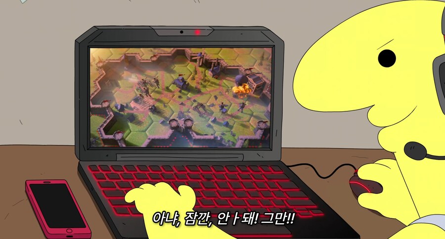 거짓 병가내고 신작겜 즐기면 생기는일_16.png