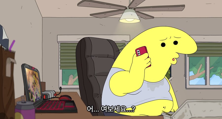 거짓 병가내고 신작겜 즐기면 생기는일_18.png