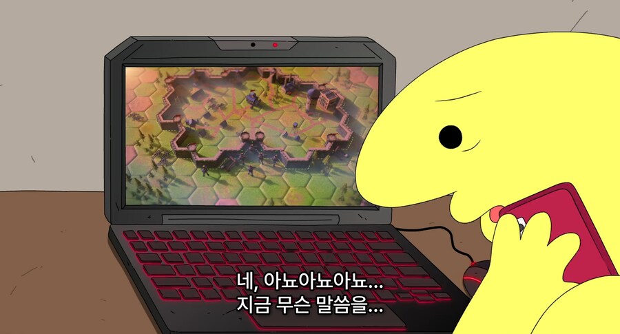 거짓 병가내고 신작겜 즐기면 생기는일_29.png