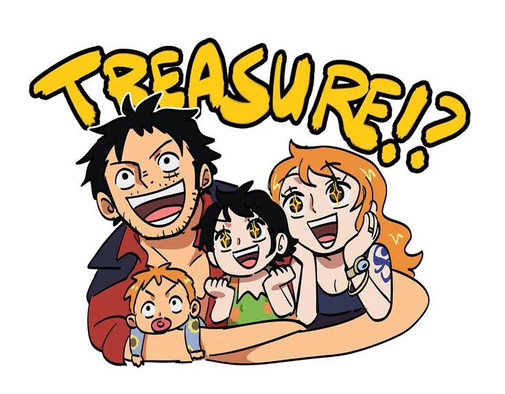 원피스 팬아트) 중년부부 몽키 D. 루피 & 나미_9.webp