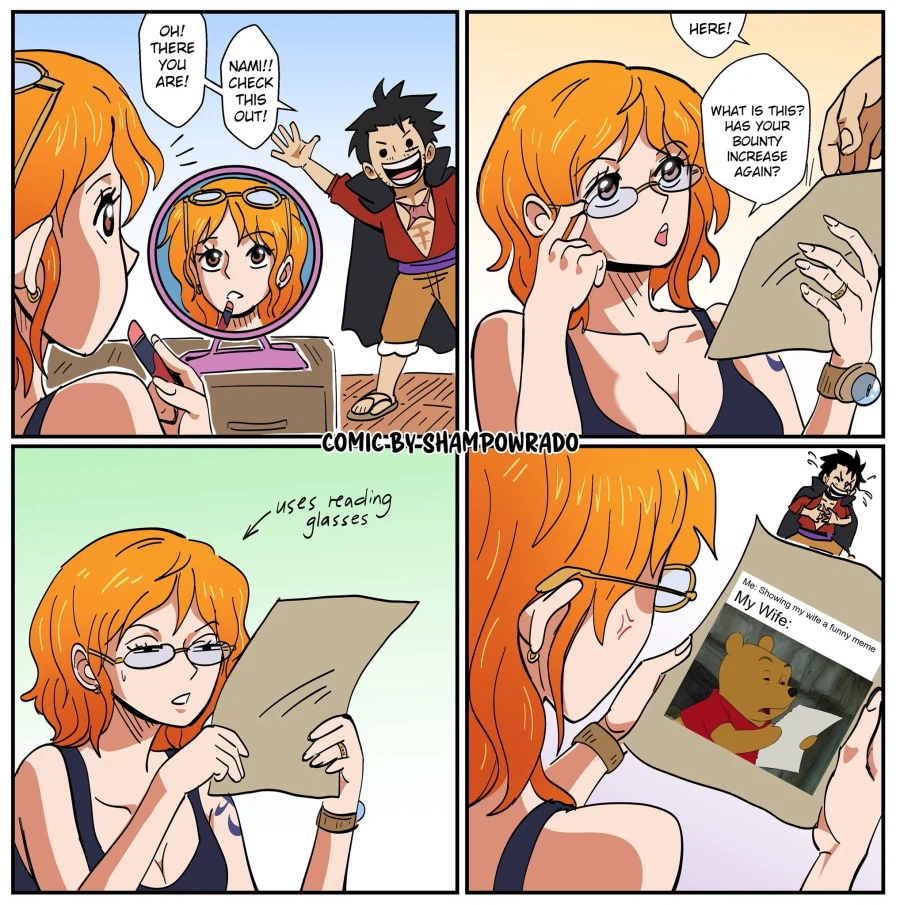 원피스 팬아트) 중년부부 몽키 D. 루피 & 나미_10.webp