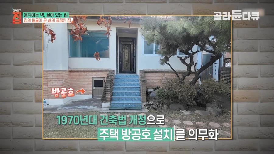 방공호를 남기고 개조한 집_1.webp