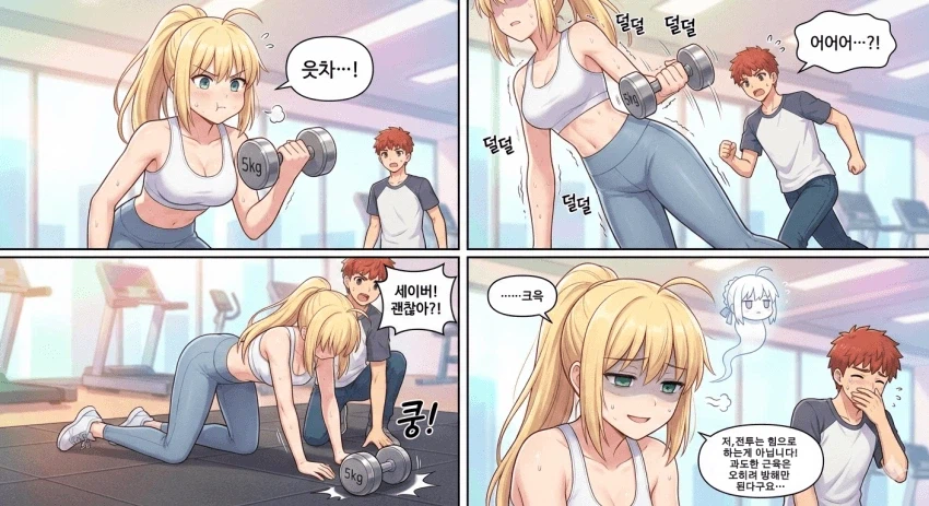 페이트) 헬스를 시작한 세이버 아르토리아.ai_9.webp