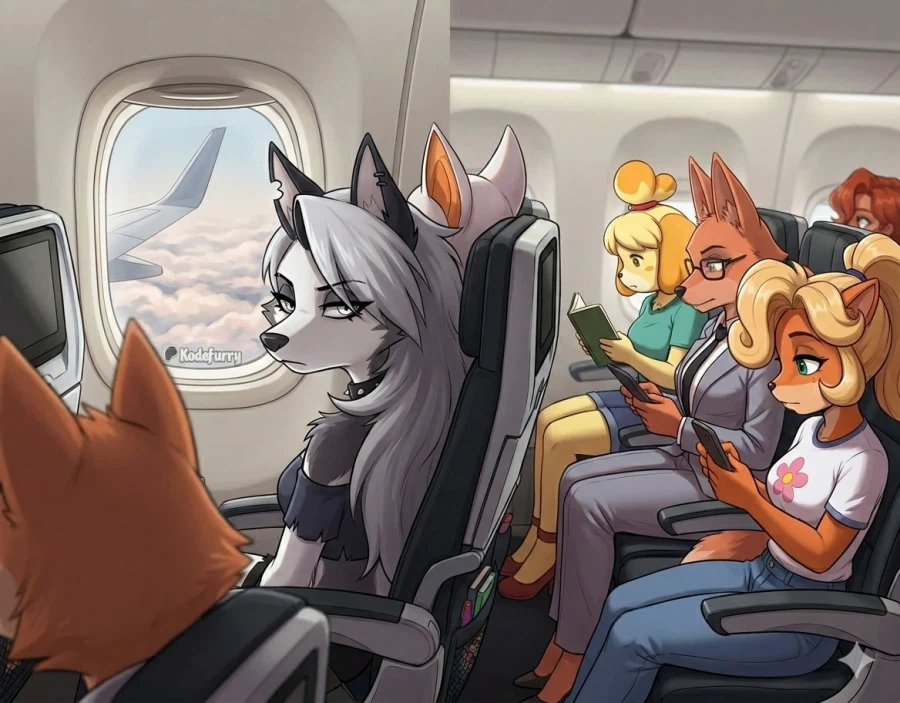 돈이 많아보이는 비행기 탑승객들_1.webp