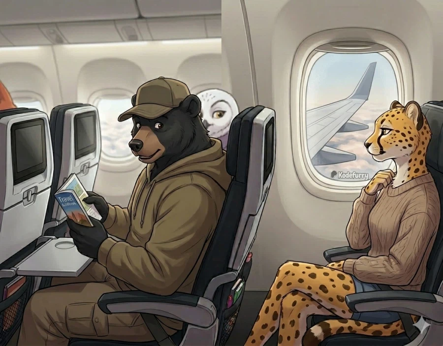 돈이 많아보이는 비행기 탑승객들_2.webp