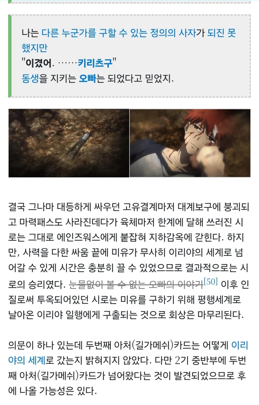 페이트) 이미 공식에서 길이 평범히 상대하면 시로 이기는거 보여줌_2.webp