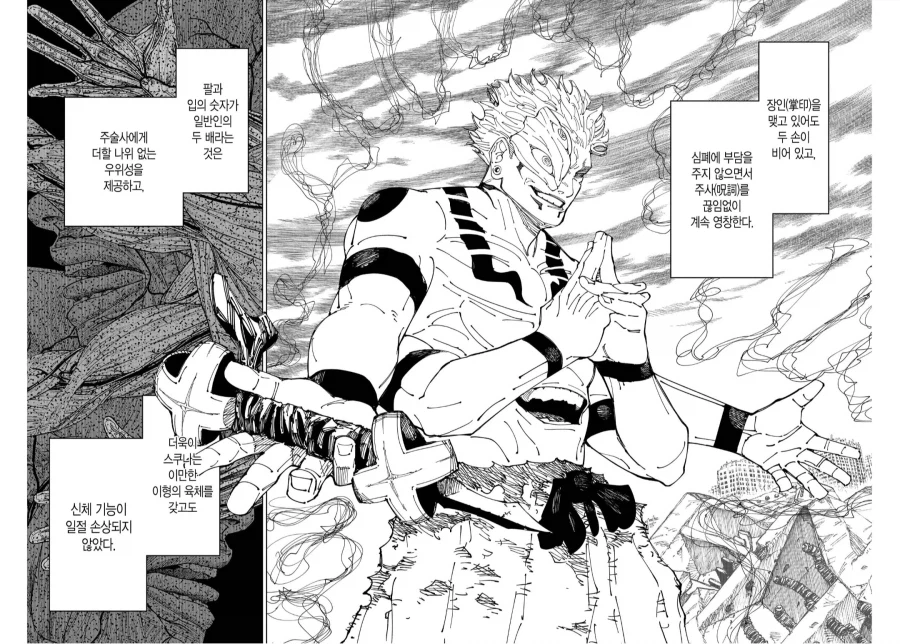 주술회전) 육탄전에는 부적합 한 것 같은 스쿠나의 육체_1.webp