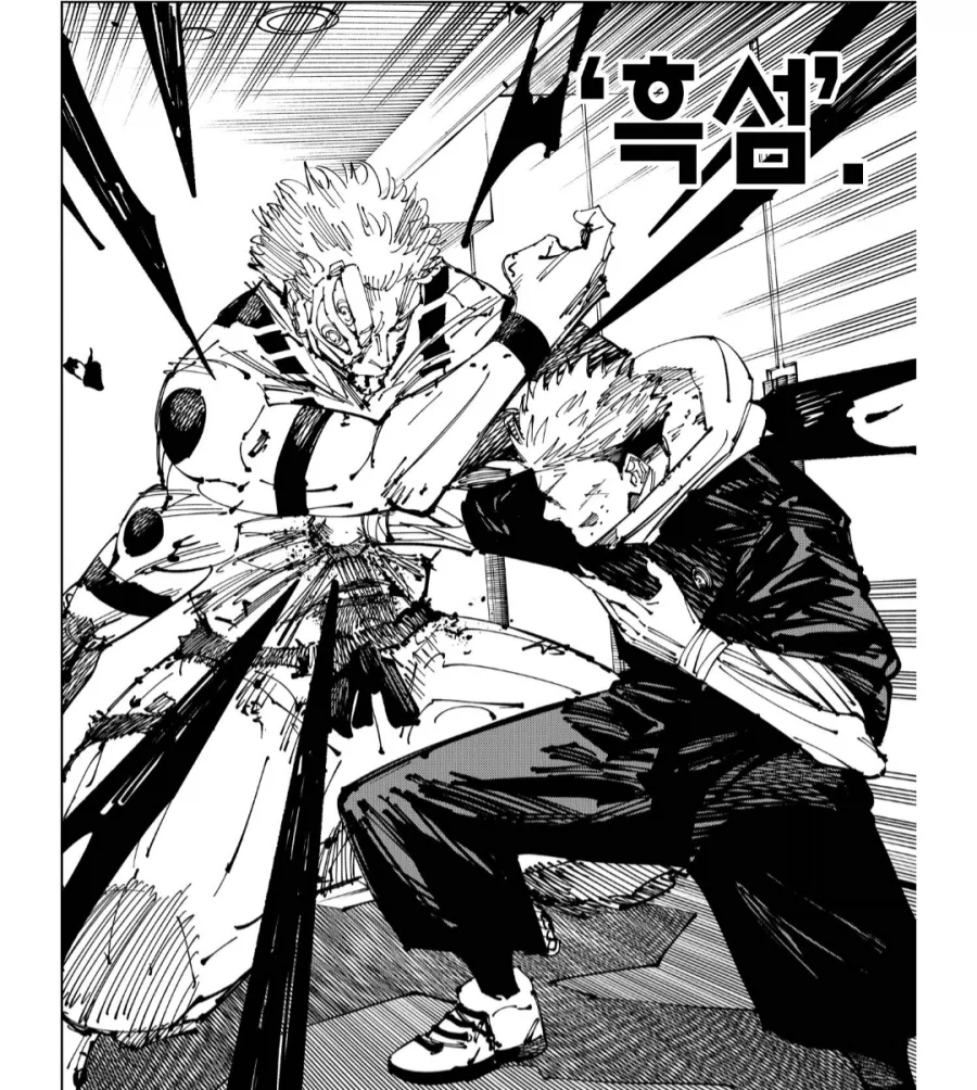 주술회전) 육탄전에는 부적합 한 것 같은 스쿠나의 육체_4.webp