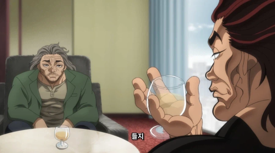 바키 작중 한마유지로에게 가하진 최대 타격_3.webp