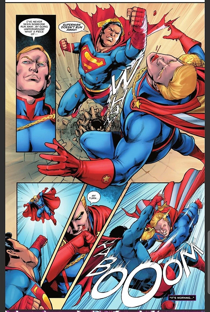 Dc 코믹스에 나온 홈랜더 vs 슈퍼맨_4.webp