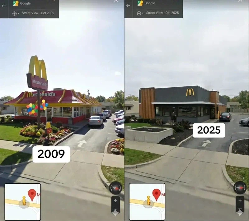 09년 맥도날드와 25년 맥도날드_1.webp