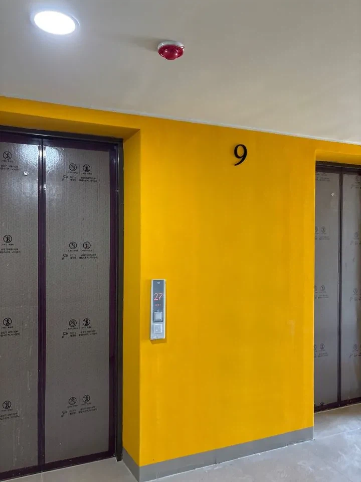 신축 사전점검 엘베상태_1.webp