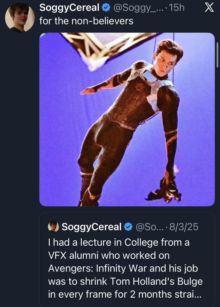 톰 홀랜드 출연 장면을 프레임 단위로 두 달간 수정한 이유_1.webp