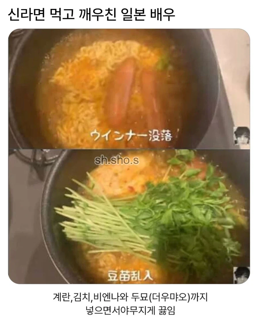 신라면 먹고 깨우친 일본 배우_1.webp