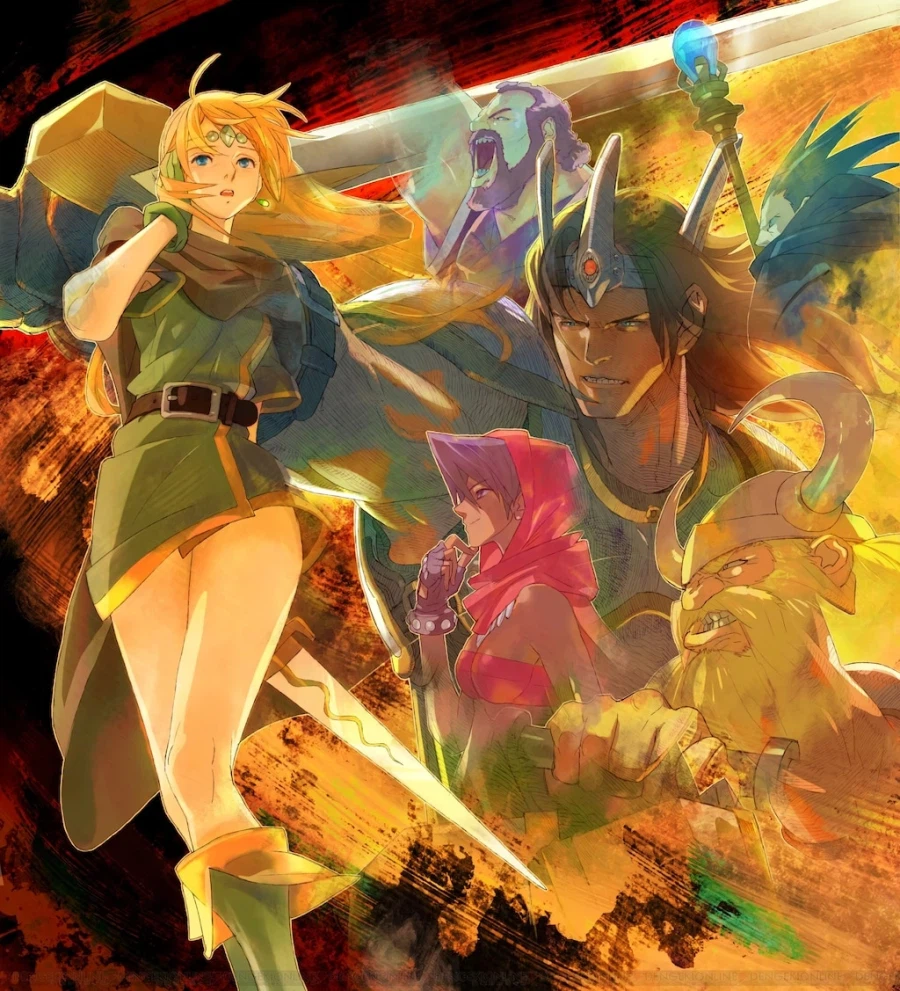 오락실에서 볼수 있었던 엘프 누나_2.webp