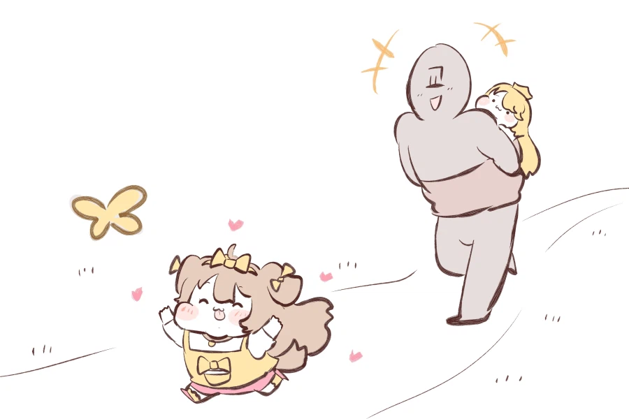 트릭컬) 우왕!! 나비에요!!!_1.webp