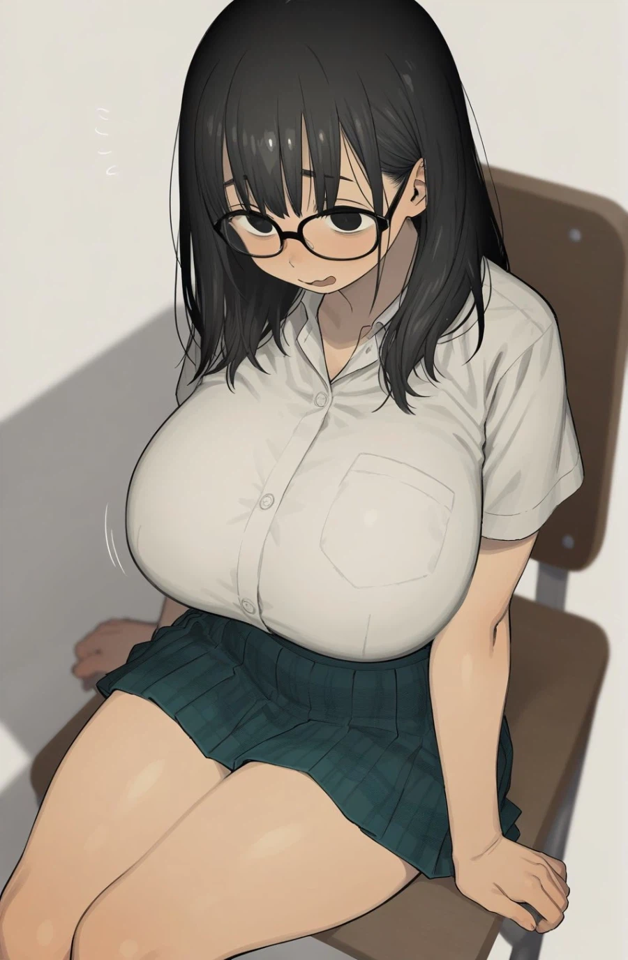 반에 있는 흔한 수수 큰안경녀_1.webp