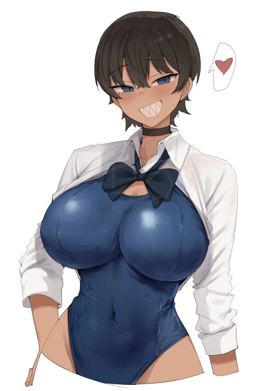 거유숏컷톰보이 좋아하는 작가도 참지 못하는_2.webp