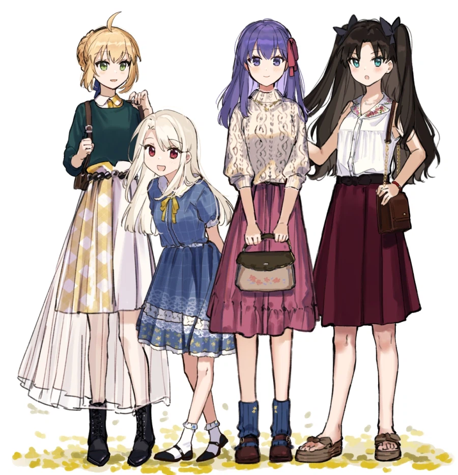 페이트) SN와 할아 히로인들 사복_1.webp