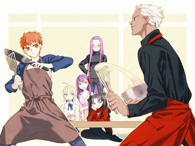 페이트)UBW 칼 싸움보다 더 흥미증진한 대결_1.webp