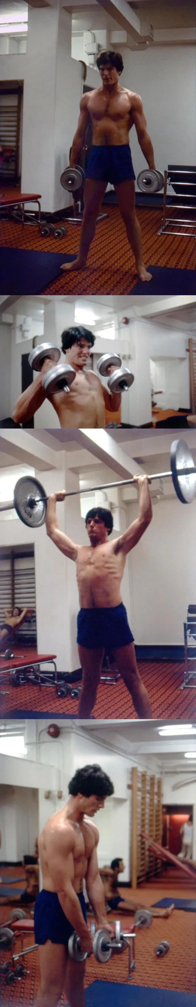 슈퍼맨(1978) 촬영을 준비하는 크리스토퍼 리브_1.webp