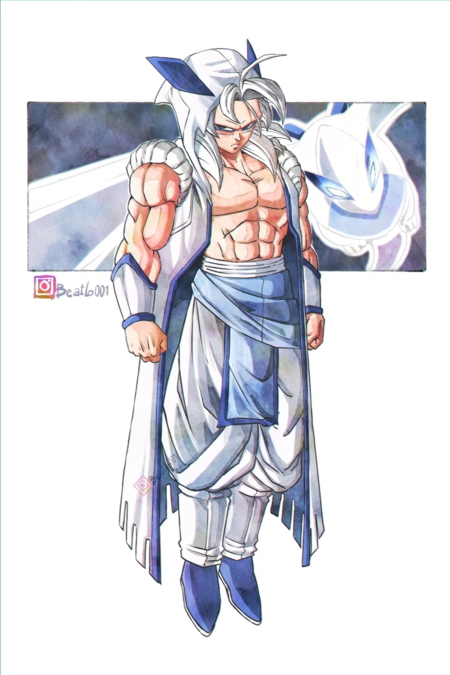 포켓몬,드래곤볼)드래곤볼풍으로 의인화된 포켓몬_1.webp