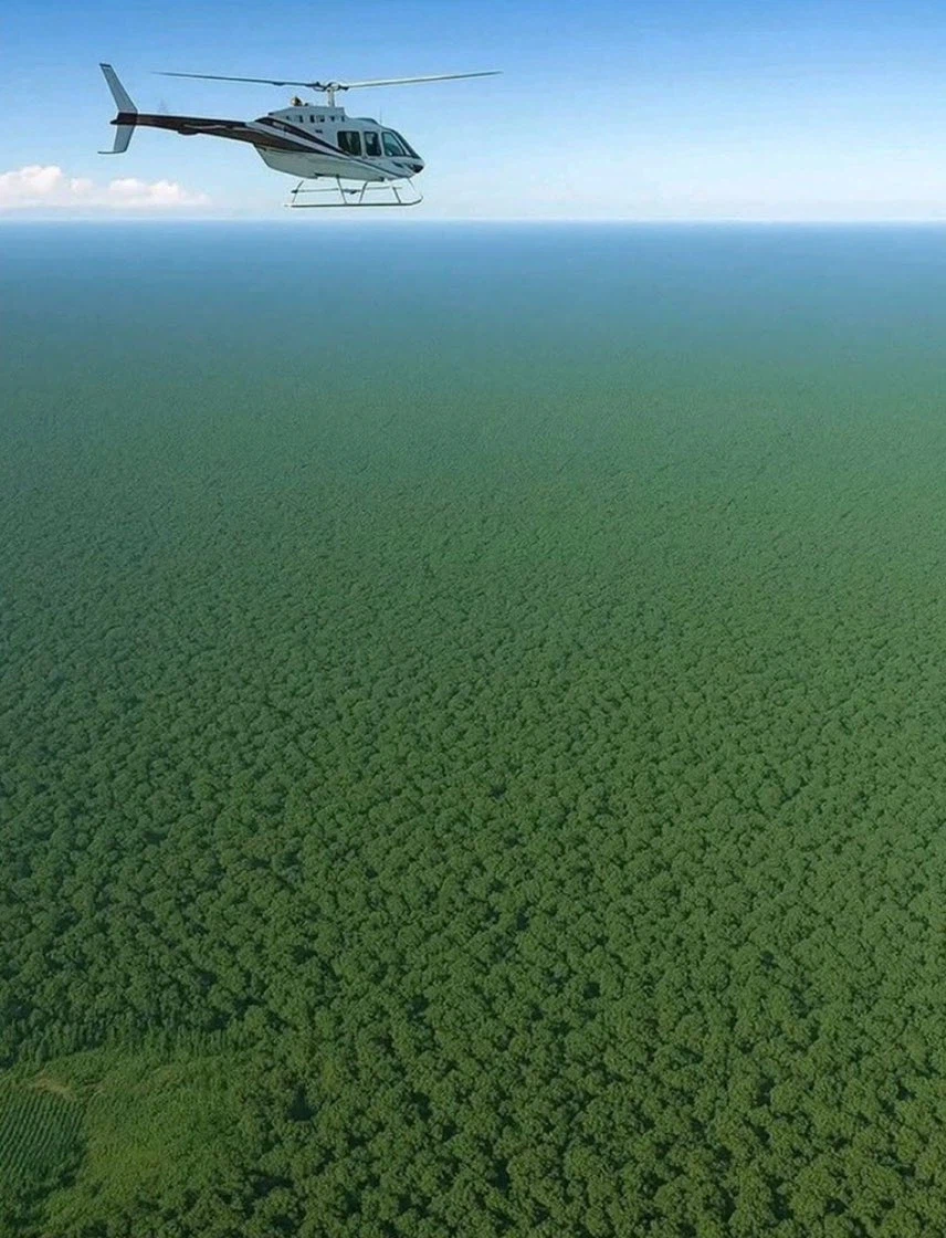 아마존 밀림에서 조난당할시 찾기 힘든 이유_1.webp