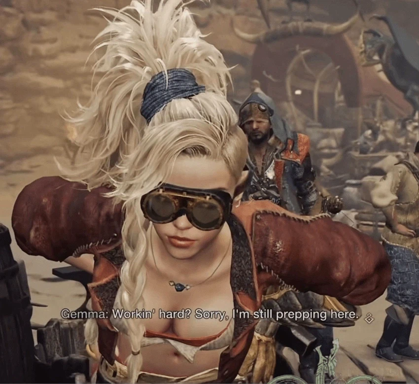 몬헌 와일즈)날 속였구나 젬마!!_2.webp