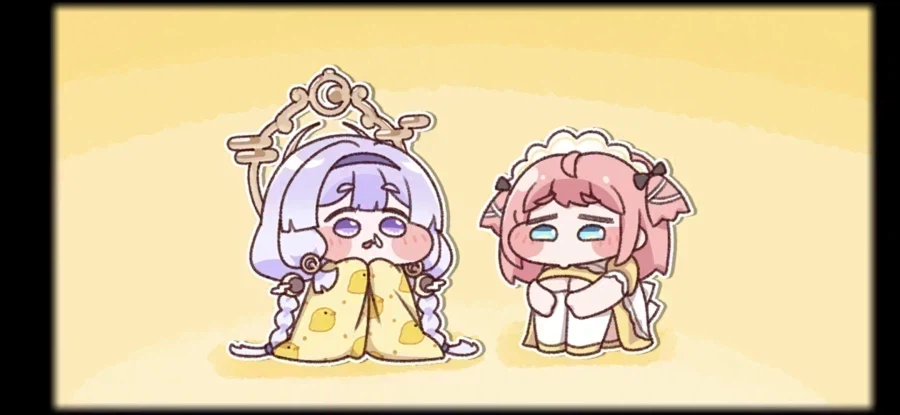 트릭컬) 크레페 이불을 행주로 쓰는 쓰레기교주.._1.webp